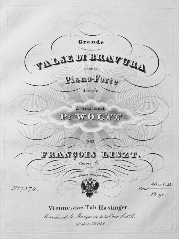 Liszt, F. - Grande Valse di Bravura op.6