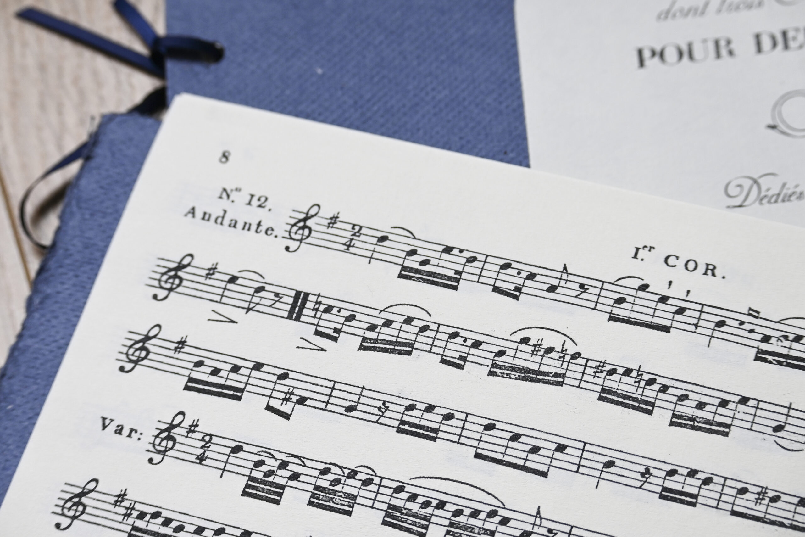 Clapisson, A. - 12 Horn duets with 3 variated Airs - RARE - Image 4